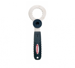 Съёмник каретки Cyclo 7-06399 для Shimano Hollowtech II профи с доп. насадкой с рукояткой сталь 