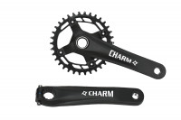 Система PROWHEEL CHARM-FD04-TT-34T*175mm, AL-6061-T6, CHAINLINE:53mm, BCD:76mm, BB SETS:PW-BB73+/PW-BB92 (2022