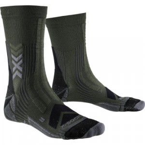 Носки X-Socks Hike Expert Silver Crew dark sage/black E014 