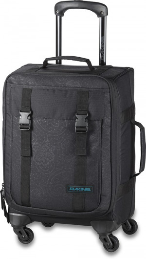 Дорожная сумка Dakine Womens Cruiser Roller 37L Ellie II (черные тисненые цветы) 