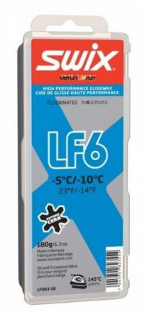 Мазь скольжения Swix LF6X -5C/-10C 180 гр (LF06X-18)