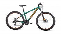Велосипед Forward Quadro 27.5 2.0 disc green (2019)