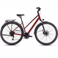 Велосипед Cube Touring Pro Trapeze 28" maroon´n´pearl рама: XS (2025)