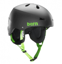 Шлем Bern "Team" Macon Earflaps Matte Black