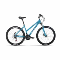 Велосипед Forward Iris 26 2.0 D бирюзовый/белый 17" (2022)