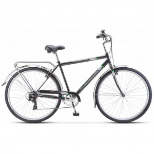 Велосипед Stels Navigator-350 V 28&quot; Z012 (м) (без корзины) черный рама: 20&quot; (2025) 