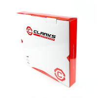 Рубашка тросика перекл. CLARKS IGOC4DB 3-241 MTB/Road 4мм розовая б/загл. (30м)