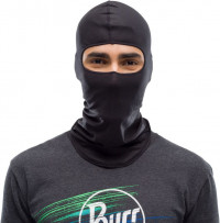 Балаклава шерстяная Buff Balaclava Wool Solid Black (2022)