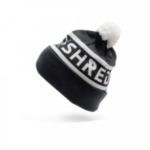 Шапка Shred Woodside Beanie black/white OSFA 