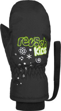 Варежки Reusch Kids black