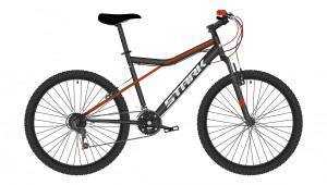 Велосипед Stark Slash 26.1 V черный/оранжевый Рама: 18&quot; (2022) 