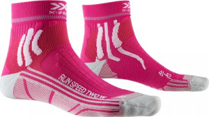 Носки для бега X-Socks Run Speed Two Women flamingo pink/pearl grey (2021) 