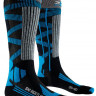 Носки X-Socks Ski Rider 4.0 Women G161 dark grey melange/blue - Носки X-Socks Ski Rider 4.0 Women G161 dark grey melange/blue