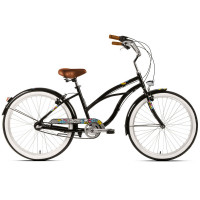 Велосипед Krakken Calypso W 26" черный рама: 19" (2026)