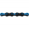 Цепь KMC DLC11 11 скоростей 118 звеньев black/blue - Цепь KMC DLC11 11 скоростей 118 звеньев black/blue