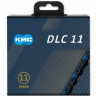 Цепь KMC DLC11 11 скоростей 118 звеньев black/blue - Цепь KMC DLC11 11 скоростей 118 звеньев black/blue