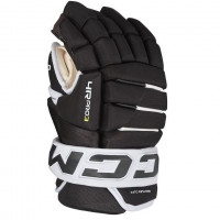 Перчатки CCM Tacks 4 Roll Pro 3 SR black/white Перчатки CCM Tacks 4 Roll Pro 3 SR black/white