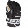 Перчатки CCM Tacks 4 Roll Pro 3 SR black/white - Перчатки CCM Tacks 4 Roll Pro 3 SR black/white