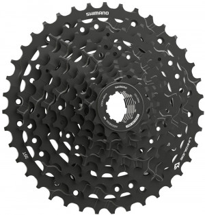 Кассета Shimano 10 скоростей ACSLG30010139 5-587858 CS-LG300-10, CUES 10х11-13-15-17-20-23-26-30-34-39T 