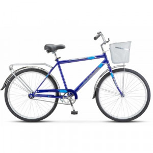 Велосипед Stels Navigator-200 С 26&quot; Z010 синий рама: 19&quot; (2023) 