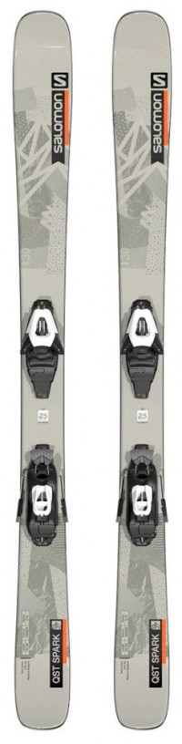 Горные лыжи Salomon L QST Spark + крепления L6 GW Gray JR (2022)