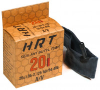 Велокамера 20" H.R.T. SEALANT BUTYL TUBE авто ниппель AV35мм 1.95-2.125 50/54-406 (00-009905)