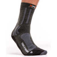Носки X-Socks Trek X Merino olive green/anthracite E052