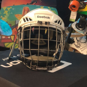 Шлем хоккейный Reebok 7K размер L (б/у, хорошее состояние) 