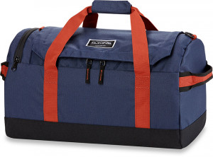 Спортивная сумка Dakine Eq Duffle 35L Dark Navy (темно-синий с оранжевой отделкой) 