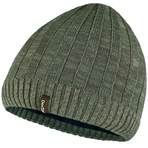 Шапка водонепроницаемая DexShell Heathered Rib Knit Beanie зеленая DH32405MBL 