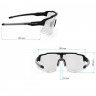 Очки солнцезащитные Author Zephyr Blue Revo 13 white matt - Очки солнцезащитные Author Zephyr Blue Revo 13 white matt