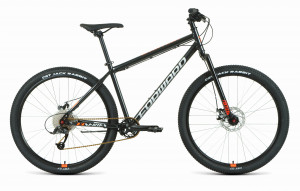 Велосипед Forward SPORTING 27,5 X D черный/оранжевый 17&quot; (2022) 