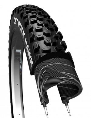 Покрышка CST Rock Hawk 27.5x2.25 (57-584) C1844 E-Bike 