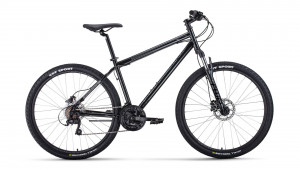 Велосипед Forward SPORTING 27.5 3.0 disc черный (2020) 