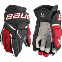 Перчатки Bauer Supreme Mach S23 SR black/red (1061895)