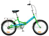 Велосипед Stels Pilot-430 20" V010 зеленый/голубой (2018)