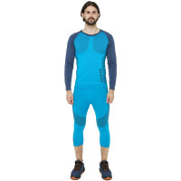 Комплект мужского термобелья Moax Sport Set 3/4 Pants ярко-синий