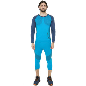 Комплект мужского термобелья Moax Sport Set 3/4 Pants ярко-синий 
