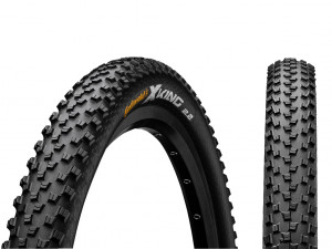 Покрышка Continental X-King 2.0, 29 x 2.0 чёр./чёр., складная, 180TPI, Performance, PureGrip 