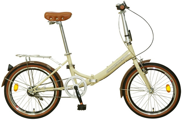 Велосипед Novatrack AURORA, складной, 20" бежевый (2015) купить со ...