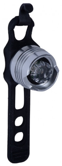 Фонарь передний Oxford BrightSpot LED Front Light серебристый