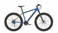 Велосипед Stark Fat 26.2 D голубой/зеленый Рама: 18" (2022)