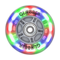 Колесо Globber 80 мм Rear Light-Up Wheel Kit прозрачное / подсветка красная/зеленая/синяя