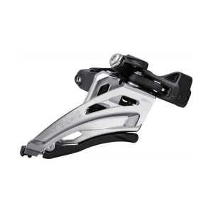 Суппорт/перекл. перед. SHIMANO 2-8241 DEORE KFDM5100MM4 верх. тяга. хомут 34,9мм с переходником 31,8-28.6мм Chain line: 48.8/51.8 мм. 66-69` 