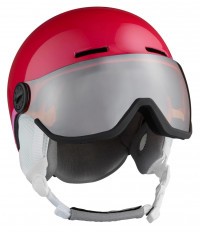 Шлем Salomon GROM VISOR glossy pink (2020)