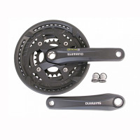 Шатуны 1/2"х3/32" 26/36/48 зуб. 170мм FC-T4010 Alivio SHIMANO алюминий чёрные
