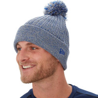 Шапка Bauer / New Era Team Marl Pom Knit heater grey/blue (1057017) Шапка Bauer / New Era Team Marl Pom Knit heater grey/blue (1057017)