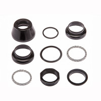 Детали рулевой колонки 1-1/8" резьбовая FEIMIN FP-H803A стальная черная