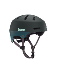 Шлем для водных видов спорта унисекс Bern Macon 2.0 H20 Matte Retro Forest Green S20