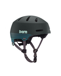 Шлем для водных видов спорта унисекс Bern Macon 2.0 H20 Matte Retro Forest Green S20